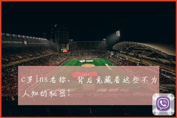 c罗ins名称，背后竟藏着这些不为人知的秘密！